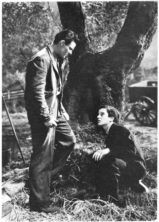 Gene Reynolds and Robert Sterling in 'The Penalty' (1941)
