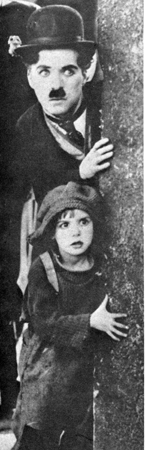 Charlie Chaplin and Jackie Coogan in 'The Kid' (1921)